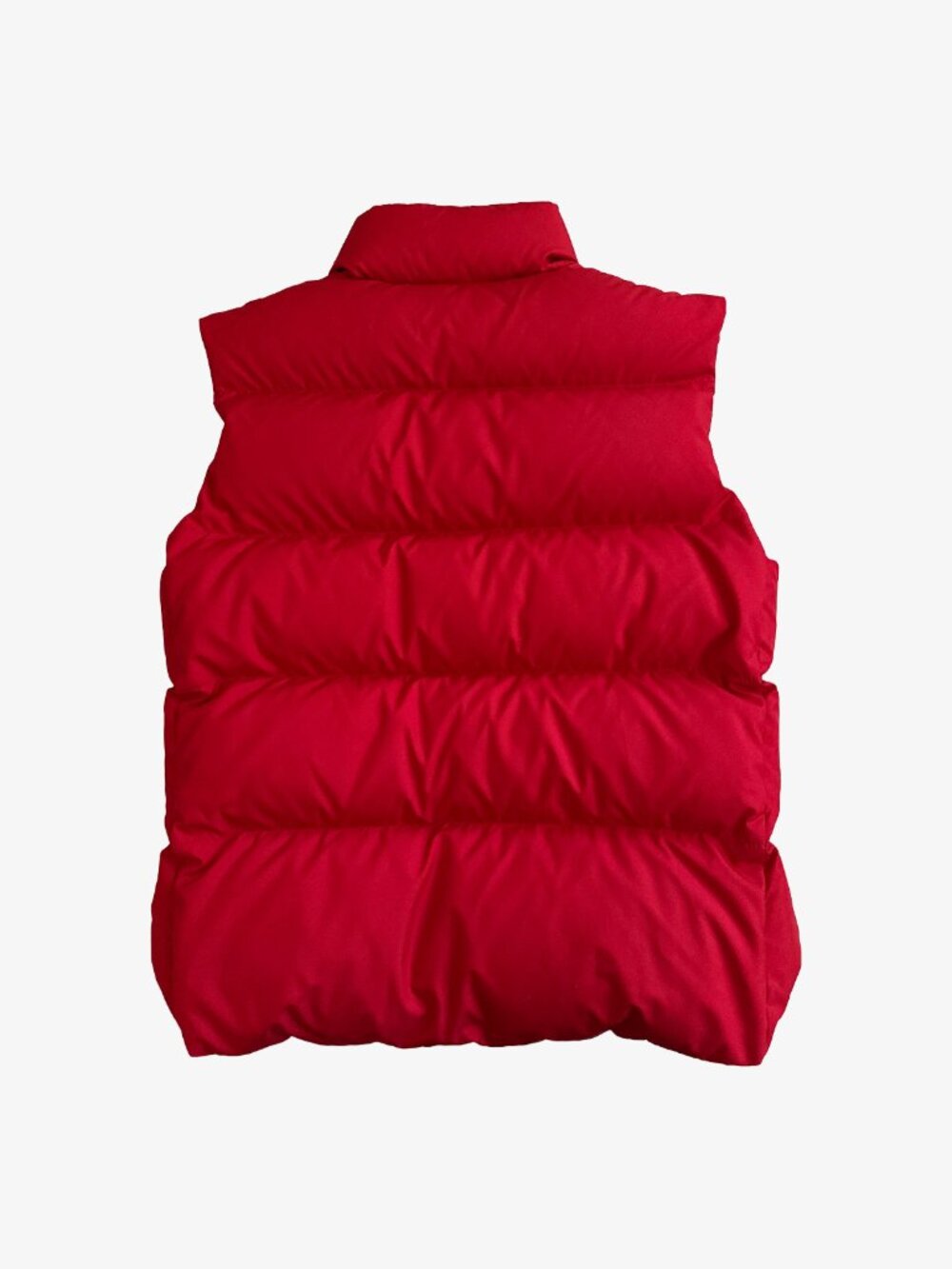 Vintage Y2K Red Down Zip-Up Puffer Vest by Ralph Lauren Blue Label - Picture 2 of 8